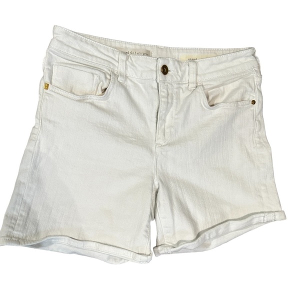 Anthropologie Pilcro and the Letterpress White Shorts Size 29 - Picture 2 of 7